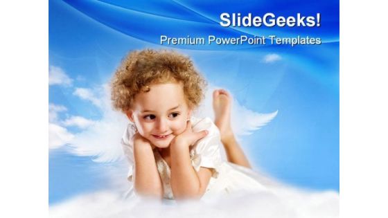 Little Curly Girl Fairy Children PowerPoint Templates And PowerPoint Backgrounds 0511 Little Curly Girl Fairy Children PowerPoint Templates And PowerPoint Backgrounds 0511