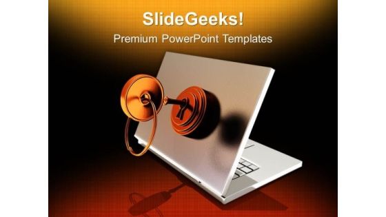 Locked And Protected Information PowerPoint Templates Ppt Backgrounds For Slides 0213 Locked And Protected Information PowerPoint Templates Ppt Backgrounds For Slides 0213