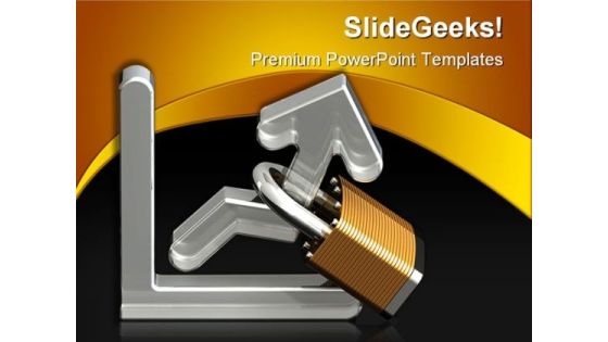 Locking In Profits Finance PowerPoint Templates And PowerPoint Backgrounds 0311
