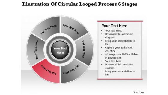 Looped Process 6 Stages Business Plans For Non Profit Organizations PowerPoint Slides Looped Process 6 Stages Business Plans For Non Profit Organizations PowerPoint Slides
