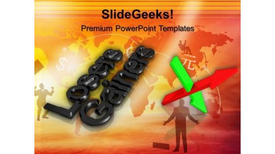 Losers Gainers Chart Arrows Business PowerPoint Templates And PowerPoint Themes 0812 Losers Gainers Chart Arrows Business PowerPoint Templates And PowerPoint Themes 0812