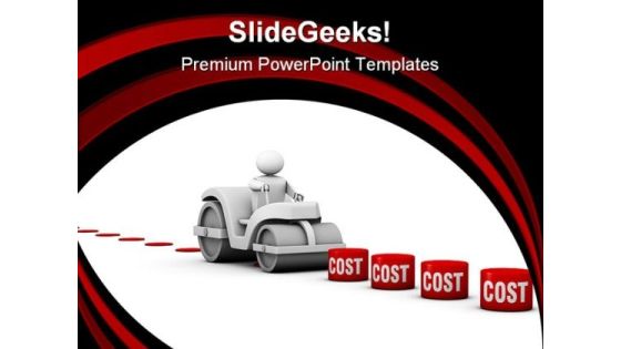 Lowering Costs Sales PowerPoint Templates And PowerPoint Backgrounds 0411