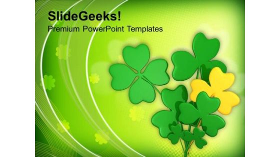Lucky Symbol Irish Patricks Day PowerPoint Templates Ppt Backgrounds For Slides 0313 Lucky Symbol Irish Patricks Day PowerPoint Templates Ppt Backgrounds For Slides 0313
