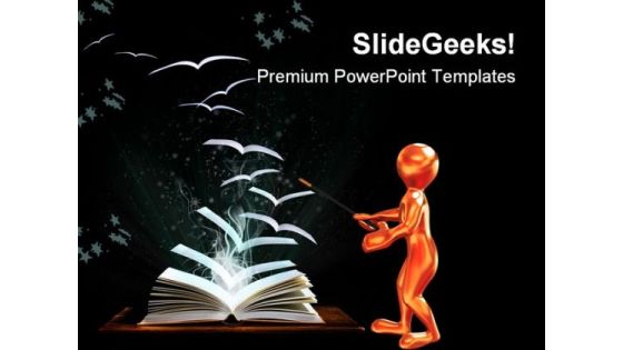 Magical World Entertainment PowerPoint Themes And PowerPoint Slides 0811