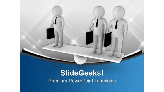 Maintain A Balance With Others PowerPoint Templates Ppt Backgrounds For Slides 0513