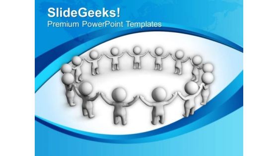 Maintain A Circle For Business Growth PowerPoint Templates Ppt Backgrounds For Slides 0613 Maintain A Circle For Business Growth PowerPoint Templates Ppt Backgrounds For Slides 0613