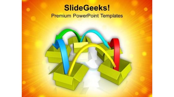 Maintain A Cycle For Business And Marketing PowerPoint Templates Ppt Backgrounds For Slides 0513