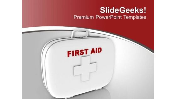 Maintain A First Aid Kit For Emergency PowerPoint Templates Ppt Backgrounds For Slides 0513 Maintain A First Aid Kit For Emergency PowerPoint Templates Ppt Backgrounds For Slides 0513
