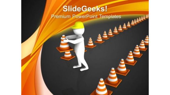 Maintain A Road Safety PowerPoint Templates Ppt Backgrounds For Slides 0613