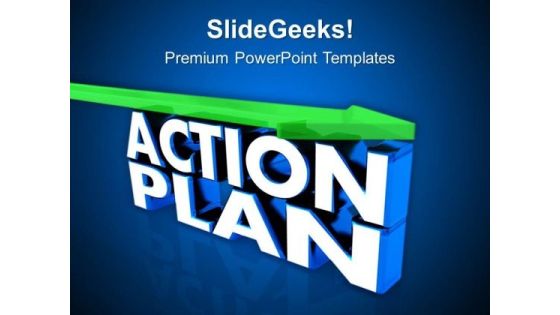 Make A Action Plan For Success PowerPoint Templates Ppt Backgrounds For Slides 0613