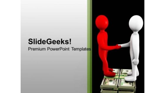 Make A Financial Relationship PowerPoint Templates Ppt Backgrounds For Slides 0613