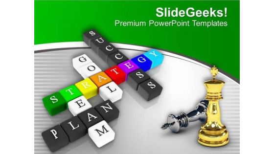 Make A Strategy For Success PowerPoint Templates Ppt Backgrounds For Slides 0513 Make A Strategy For Success PowerPoint Templates Ppt Backgrounds For Slides 0513