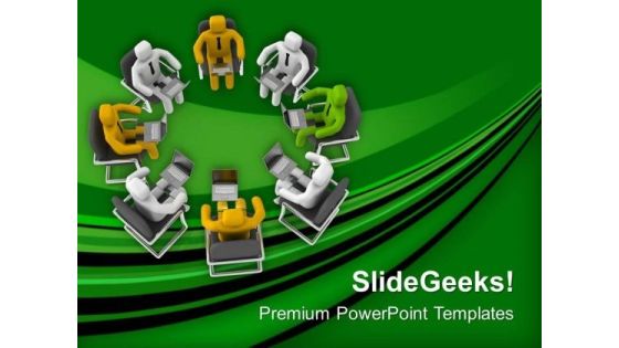 Make Diversity In Team PowerPoint Templates Ppt Backgrounds For Slides 0613