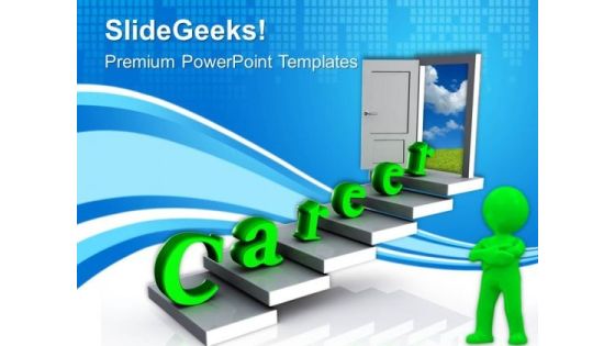 Make Your Carrer Path PowerPoint Templates Ppt Backgrounds For Slides 0613 Make Your Carrer Path PowerPoint Templates Ppt Backgrounds For Slides 0613