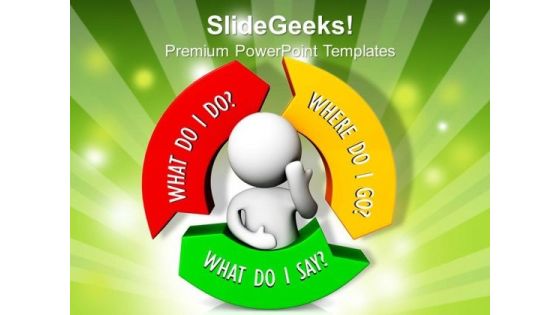 Man Needs Advice People PowerPoint Templates And PowerPoint Themes 1012