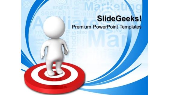 Man On Target Marketing PowerPoint Templates And PowerPoint Themes 0612 Man On Target Marketing PowerPoint Templates And PowerPoint Themes 0612