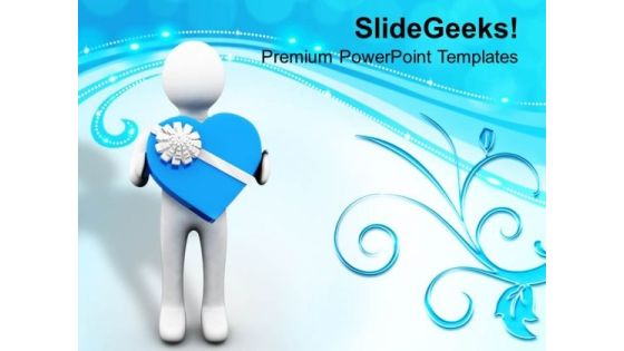 Man Presenting Valentine Gift PowerPoint Templates Ppt Backgrounds For Slides 0213 Man Presenting Valentine Gift PowerPoint Templates Ppt Backgrounds For Slides 0213