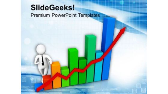 Man Presents Business Growth Strategies PowerPoint Templates Ppt Backgrounds For Slides 0813 Man Presents Business Growth Strategies PowerPoint Templates Ppt Backgrounds For Slides 0813
