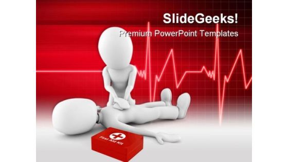 Man Providing First Aid Medical PowerPoint Templates And PowerPoint Backgrounds 0211 Man Providing First Aid Medical PowerPoint Templates And PowerPoint Backgrounds 0211