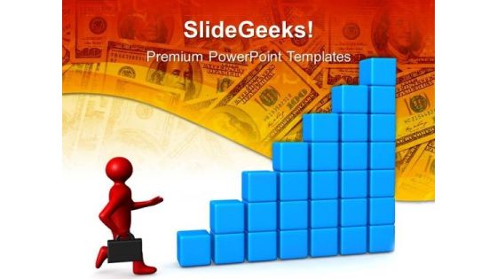 Man Run Towards Profit Finance PowerPoint Templates And PowerPoint Themes 0512 Man Run Towards Profit Finance PowerPoint Templates And PowerPoint Themes 0512