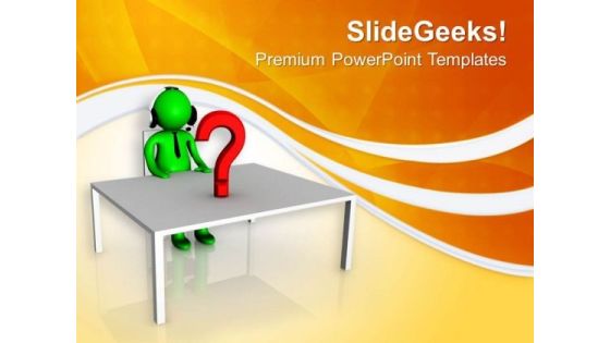 Man Trying To Solve An Query PowerPoint Templates Ppt Backgrounds For Slides 0713 Man Trying To Solve An Query PowerPoint Templates Ppt Backgrounds For Slides 0713