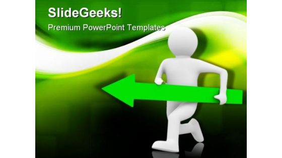 Man With Arrow Success PowerPoint Themes And PowerPoint Slides 0211 Man With Arrow Success PowerPoint Themes And PowerPoint Slides 0211