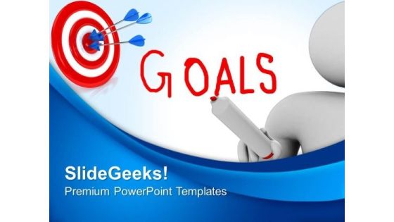 Man With Goals Target Business PowerPoint Templates And PowerPoint Themes 0612 Man With Goals Target Business PowerPoint Templates And PowerPoint Themes 0612