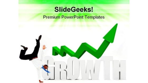 Man With The Word Growth Business PowerPoint Templates And PowerPoint Backgrounds 1011 Man With The Word Growth Business PowerPoint Templates And PowerPoint Backgrounds 1011