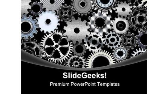 Many Gears Industrial PowerPoint Themes And PowerPoint Slides 0511 Many Gears Industrial PowerPoint Themes And PowerPoint Slides 0511
