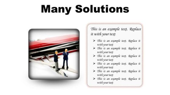 Many Solutions Business PowerPoint Presentation Slides S Many Solutions Business PowerPoint Presentation Slides S
