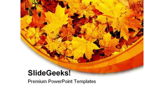 Maple Leaf Nature PowerPoint Themes And PowerPoint Slides 0411 Maple Leaf Nature PowerPoint Themes And PowerPoint Slides 0411