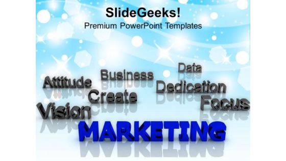 Marketing At Forefront Business Concept PowerPoint Templates Ppt Backgrounds For Slides 0213 Marketing At Forefront Business Concept PowerPoint Templates Ppt Backgrounds For Slides 0213