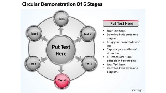 Marketing Concepts Circular Demonstration Of 6 Stages Business Expansion Strategy