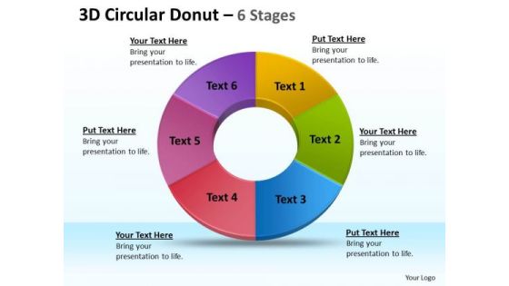 Marketing Diagram 3d Circular Donut Circular 6 Stages Strategy Diagram Marketing Diagram 3d Circular Donut Circular 6 Stages Strategy Diagram