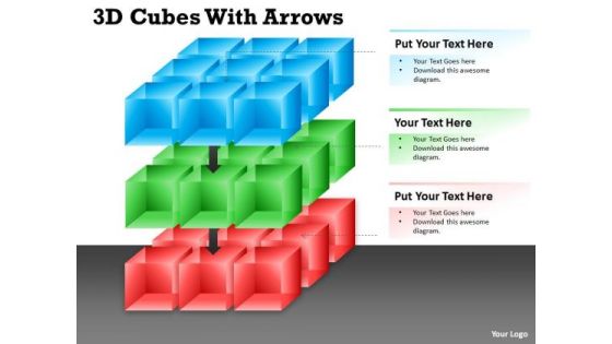 Marketing Diagram 3d Cubes With Arrows Ppt Business Diagram Marketing Diagram 3d Cubes With Arrows Ppt Business Diagram