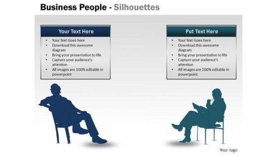 Marketing Diagram Business People Silhouettes Sales Diagram Marketing Diagram Business People Silhouettes Sales Diagram