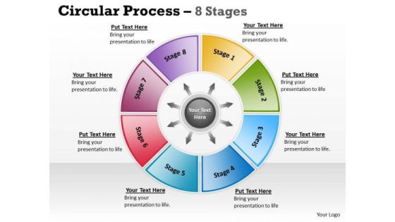 Marketing Diagram Circular Process 8 Stages Strategy Diagram