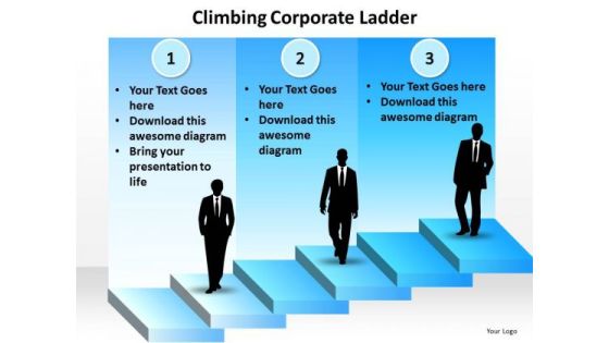 Marketing Diagram Climb The Corporate Ladder Consulting Diagram
