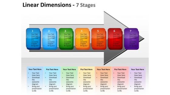 Marketing Diagram Linear Dimensions 7 Stages Sales Diagram Marketing Diagram Linear Dimensions 7 Stages Sales Diagram