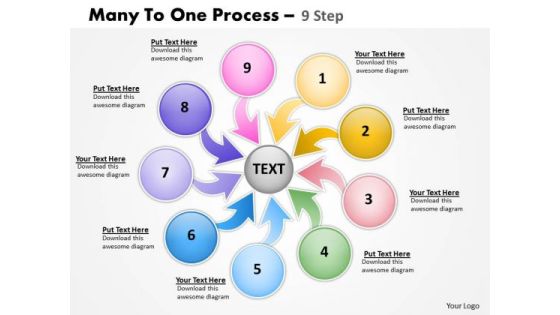 Marketing Diagram Many To One Process 9 Step Strategic Management Marketing Diagram Many To One Process 9 Step Strategic Management