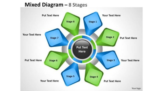 Marketing Diagram Mixed Diagram With 8 Stages For Business Consulting Diagram Marketing Diagram Mixed Diagram With 8 Stages For Business Consulting Diagram