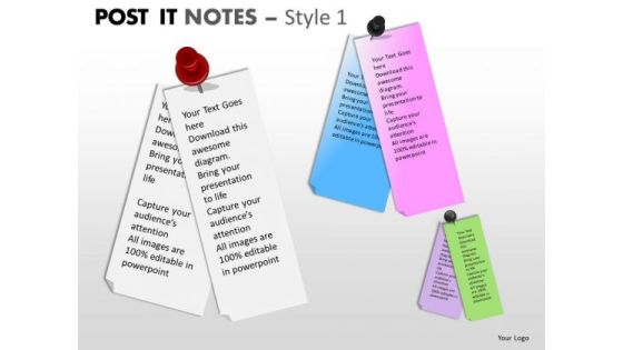 Marketing Diagram Post It Notes Style Business Framework Model Marketing Diagram Post It Notes Style Business Framework Model