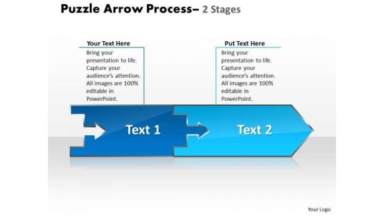 Marketing Diagram Puzzle 2 Stages Marketing Diagram Puzzle 2 Stages