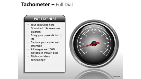 Marketing Diagram Tachometer Full Dial Business Framework Model Marketing Diagram Tachometer Full Dial Business Framework Model