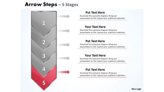 Marketing PowerPoint Template Hierarchical State Diagram Ppt Represented By Arrow 6 Design