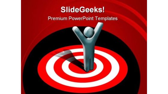 Marketing Target Winner Success PowerPoint Themes And PowerPoint Slides 0811 Marketing Target Winner Success PowerPoint Themes And PowerPoint Slides 0811