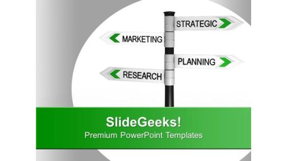 Marleting Planning Signpost Strategy Business PowerPoint Templates Ppt Backgrounds For Slides 0113 Marleting Planning Signpost Strategy Business PowerPoint Templates Ppt Backgrounds For Slides 0113