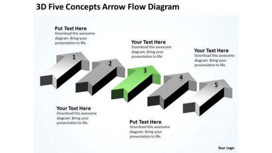 Massively Parallel Processor 3d Five Concepts Arrow Flow Diagram PowerPoint Templates Massively Parallel Processor 3d Five Concepts Arrow Flow Diagram PowerPoint Templates