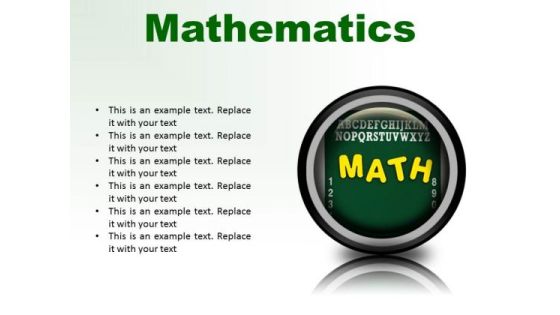 Mathematics Education PowerPoint Presentation Slides Cc Mathematics Education PowerPoint Presentation Slides Cc