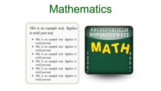 Mathematics Education PowerPoint Presentation Slides S Mathematics Education PowerPoint Presentation Slides S